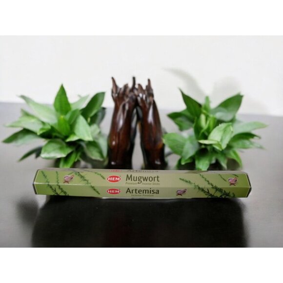 HEM Mugwort Incense Sticks Witchy Aromatherapy Meditation Ritual - Picture 3 of 8